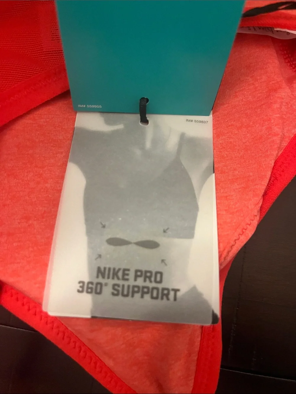 Nike Light Support Sports Bra new 620273 834 Womens Size XL